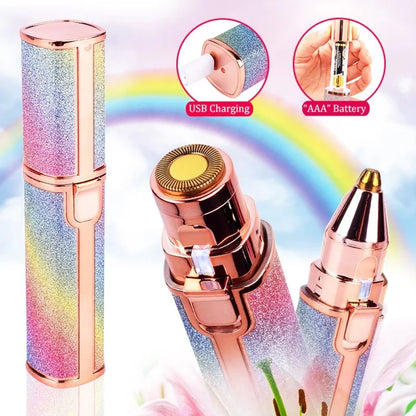 أداة تشذيب الحواجب وحلاقة الشعر 2 في 1 