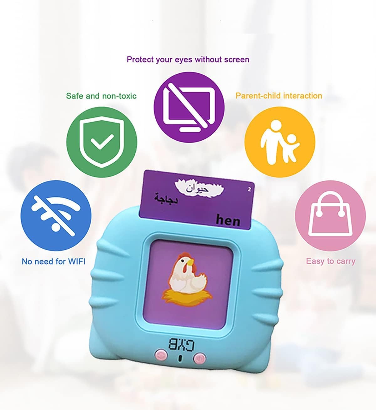 Talking Flash Cards Learning Toy