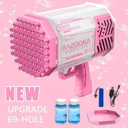 لعبة مسدس الفقاعات ذو 69 فتحة 