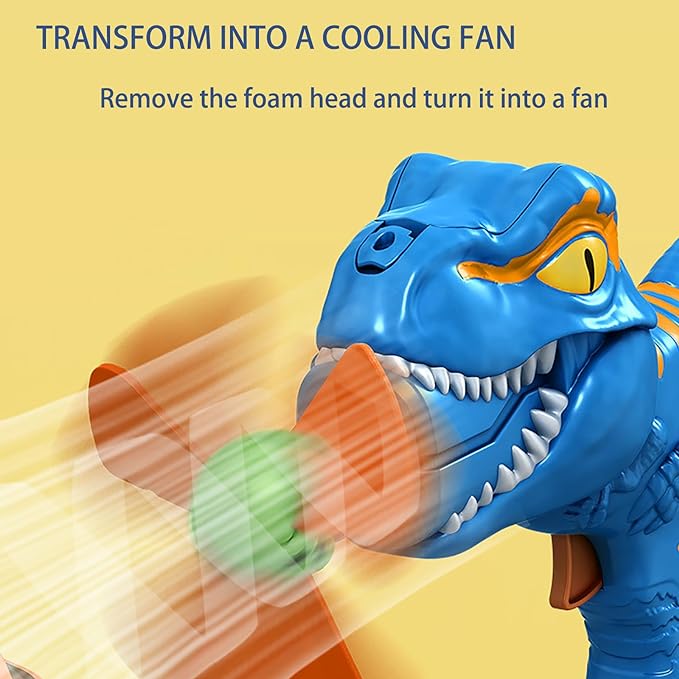 آلة نفخ فقاعات على شكل ديناصور