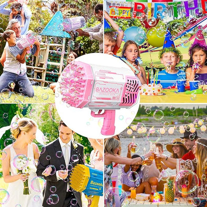 لعبة مسدس الفقاعات ذو 69 فتحة 